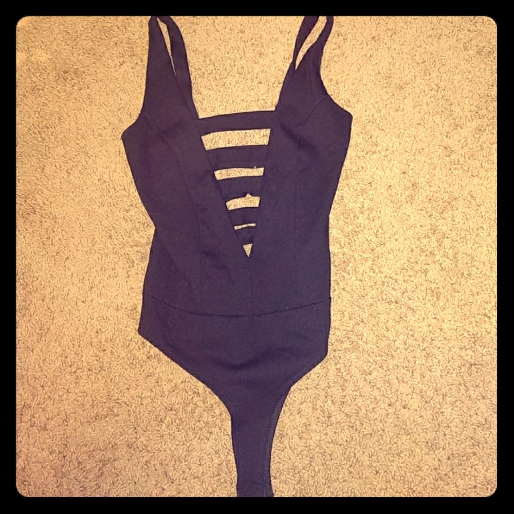 Strappy bodysuit